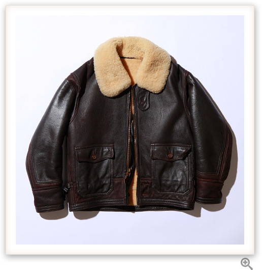 M-445A HIGHER ALTITUDE WINTER HIGH PILE SHEARLING FLIGHT JACKET