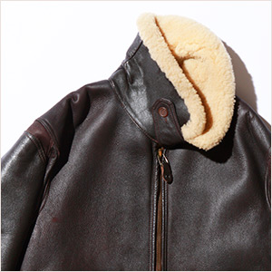 M-445A HIGHER ALTITUDE WINTER HIGH PILE SHEARLING FLIGHT JACKET 3